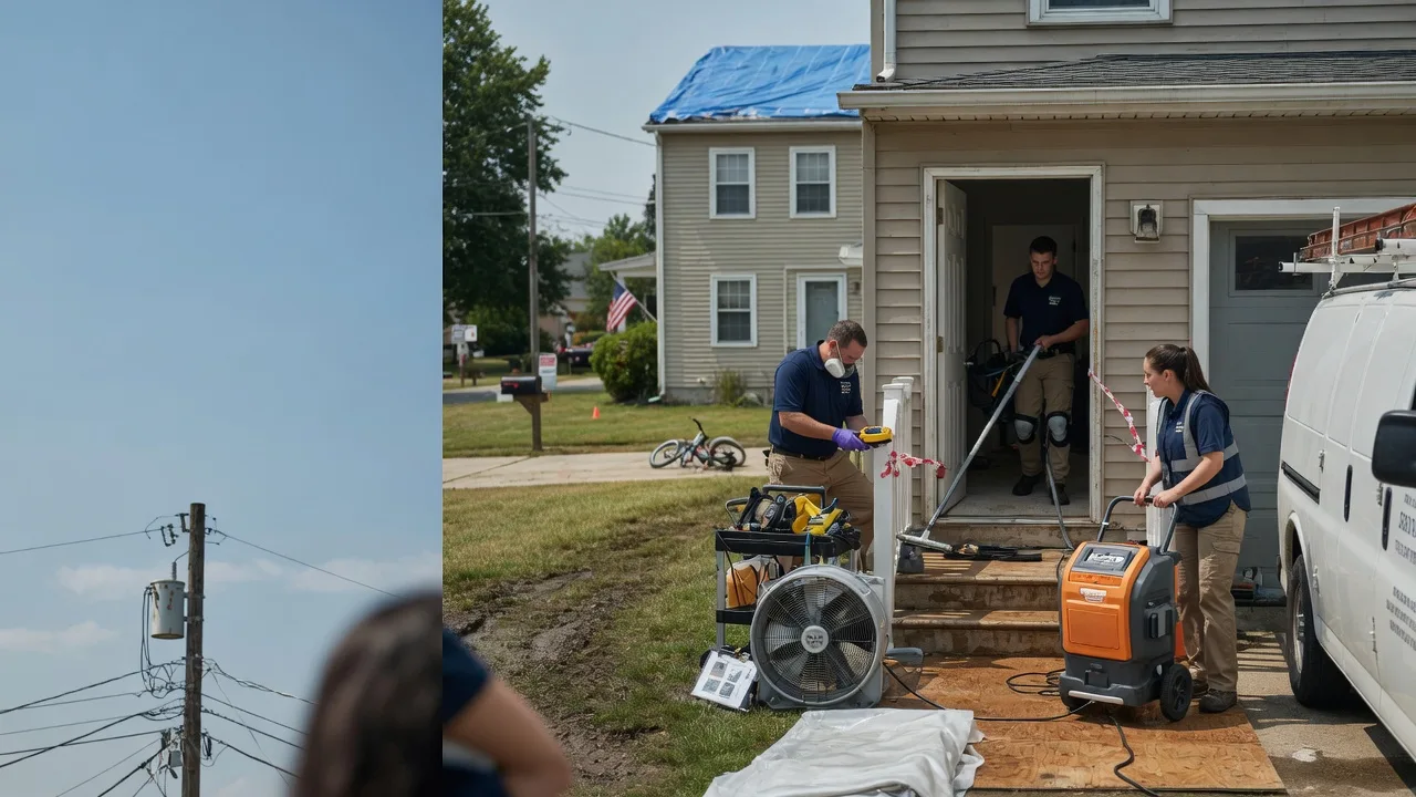 Water Damage Repair in Branchville, NJ near me